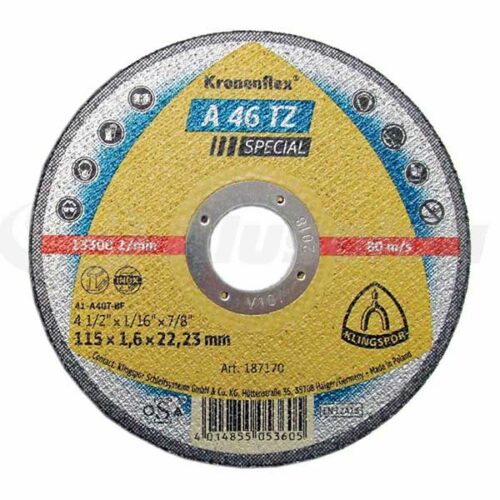 Плоча за Сечење Инокс/Метал Klingspor A 46 115 mm