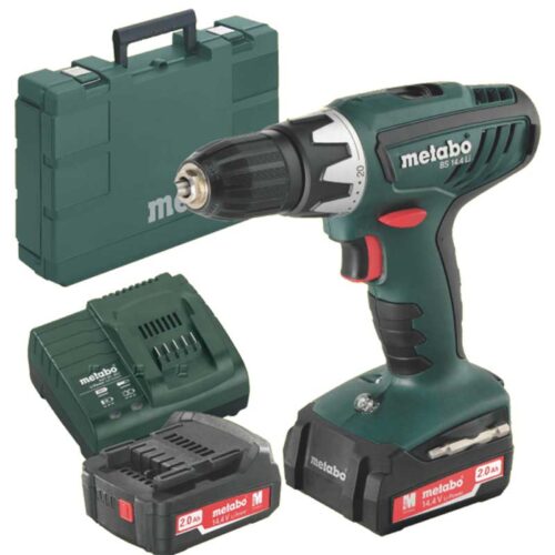 Батериски одвртувач METABO BS 14.4V 2x2Ah Li-ion