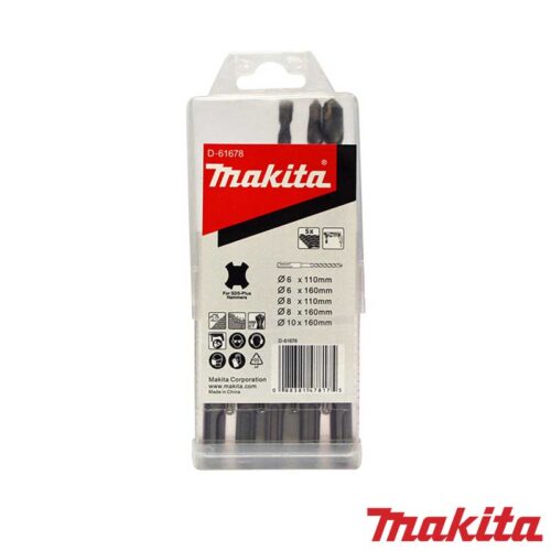 Сет SDS plus бургии 5 бр. MAKITA D-61678