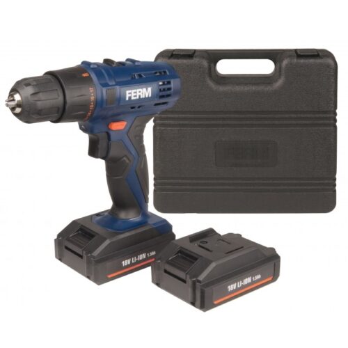 Акумулаторска дупчалка FERM 18V-1.5AH CDM1120