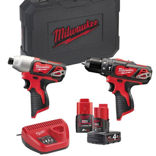 Акумулаторски сет Milwaukee M12BPP2B-421C