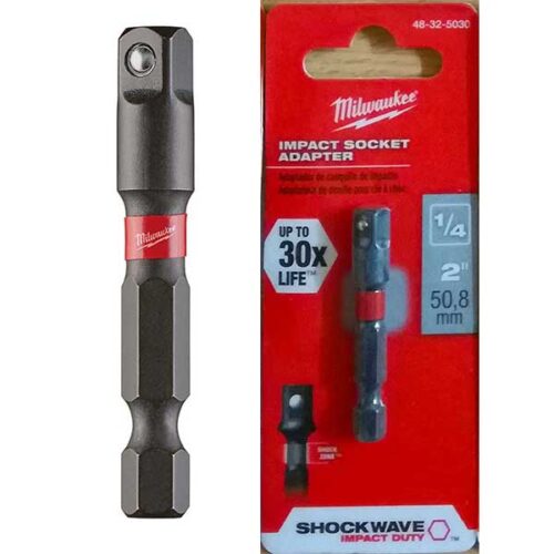Адаптер 1/4 MILWAUKEE SHOCKWAVE Impact Duty
