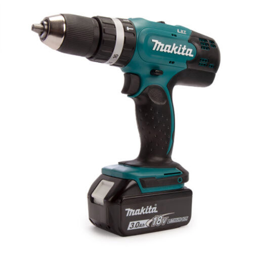 Акумулаторска ударна дупчалка - одвртувач MAKITA DHP453RFE3