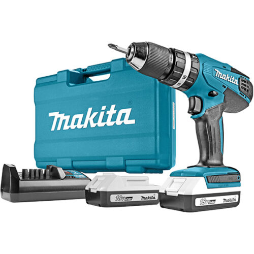 Акумулаторска ударна дупчалка - одвртувач MAKITA HP457DWE3-X