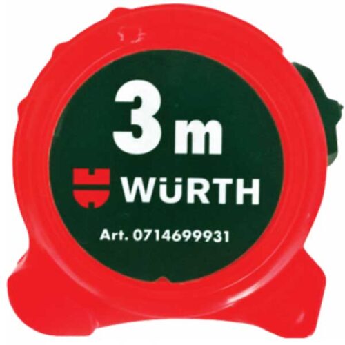 Метро од 3 метри WURTH