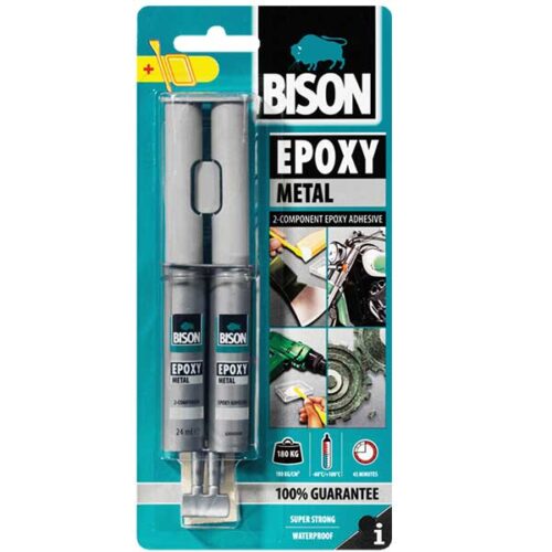 Течен метал BISON Epoxy Metal 2x24ml