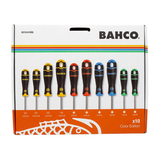 Сет од 10 шравцигери BAHCO B219.010RB