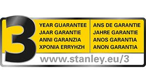STANLEY 3 Години гаранција