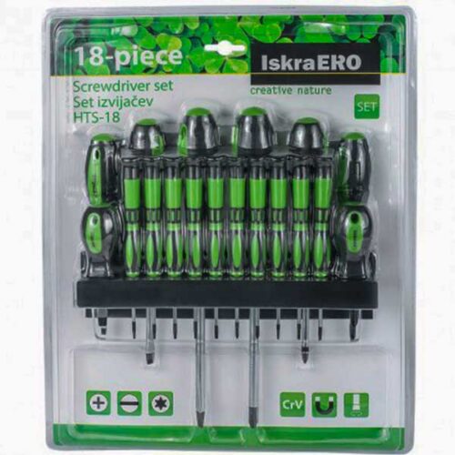 Сет од 18 шрафцигери ERO HTS - 18