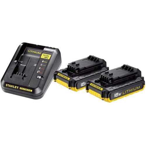 Полнач + 2 батерии 18V 2Ah STANLEY FMC693D2