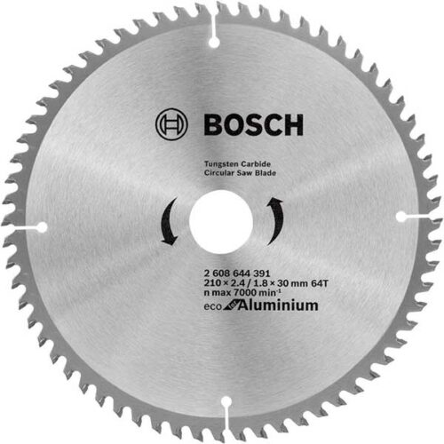 Пила за Алуминиум BOSCH 210x2.4x30mm 64z ECOLINE