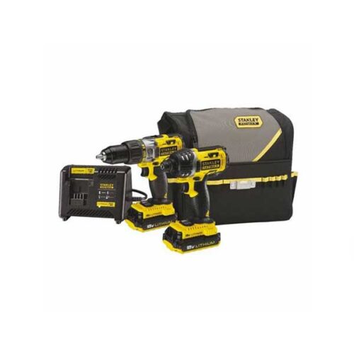 Сет аку. дупчалка + ударен одвртувач STANLEY FMCK461C2