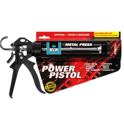 Професинален пиштол за силикон BISON Power Pistol