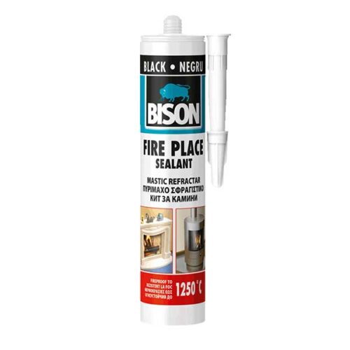 Кит за камини BISON Fireplace Sealant 530 Gr. +1250 ℃