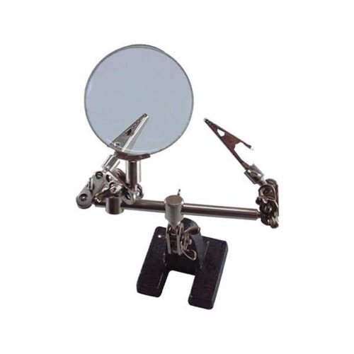 Држач со лупа за лемење 60mm EXTOL CRAFT