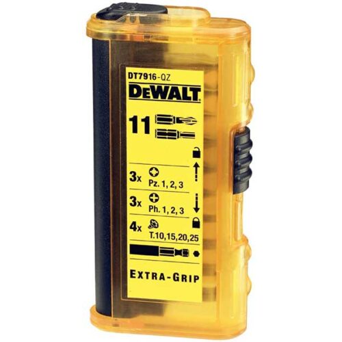 11 делен сет битови DeWALT DT7916-QZ