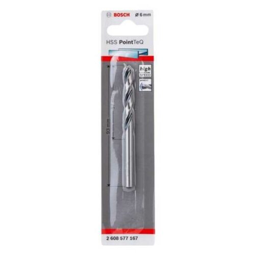 Бургија за метал HSS PointTeQ BOSCH 6.0 mm