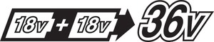 makita 18V+18V