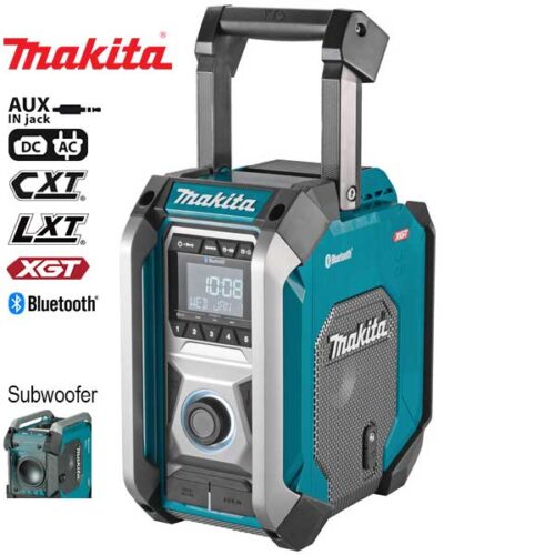 Акумулаторско Bluetooth Радио MAKITA MR006GZ + Subwoofer