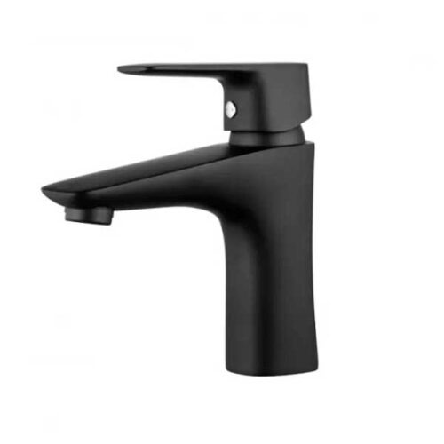 Еднорачна батерија за умивалник Cascada Life Black