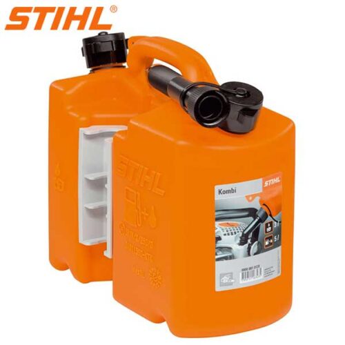 STIHL Kombi PROFI Канистер Комбиниран за Бензин 5 литри и 3 литар за Масло за Ланец Портокалов