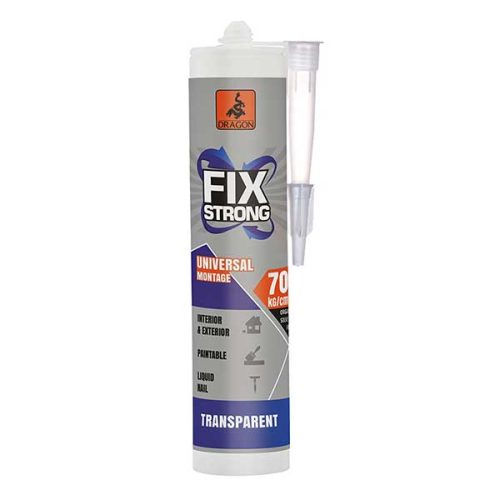 DRAGON FIX STRONG монтажно проѕирно лепило 280 ml
