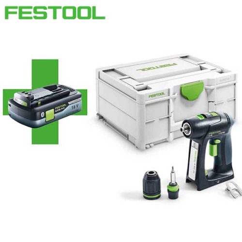 FESTOOL C 18-Basic Акумулаторска дупчалка