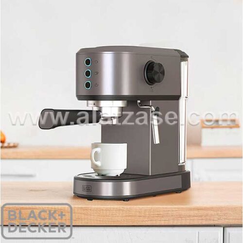 BLACK+DECKER BXCO1350E Апарат за Еспресо (1350W, 20 Бари)