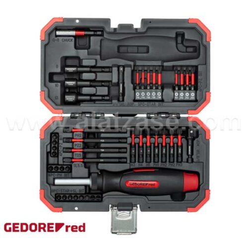 GEDORE RED® R33003043 Сет Торзиони Битови, 43 Парчиња