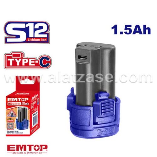EMTOP EBPK12153 Резервна батерија 12V 1.5Ah