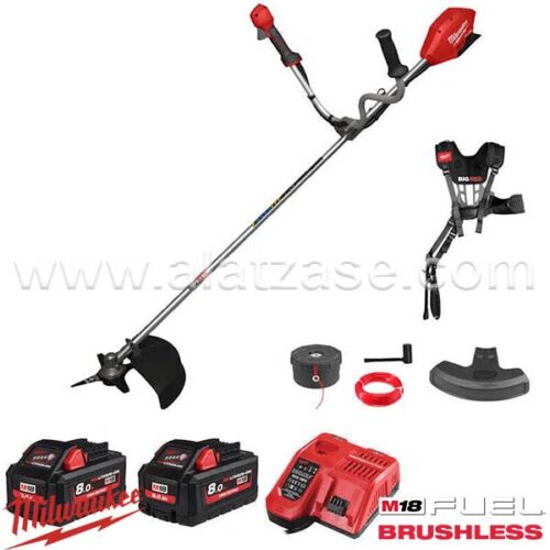Milwaukee M18 FBCU-802 Акумулаторска Моторна Коса-Тример