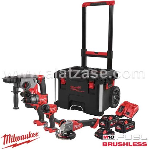 Milwaukee M18FPP4E-555T Сет Професионални Алати