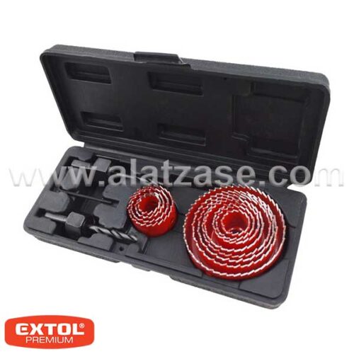 EXTOL PREMIUM 8801606 Сет Кружни Пили за Дупчење 19-76mm